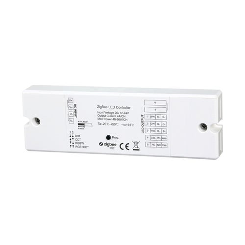 S&Auml;VY Zigbee vastaanotin RGB+CCT, CCT ja yksiv&auml;risille nauhoille