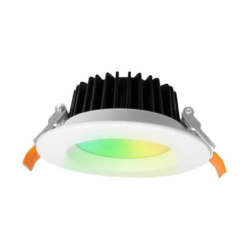 LED-alasvalo S&Auml;DE, RGB+CCT, Zigbee, 9W, 850lm, &Oslash;114*45mm