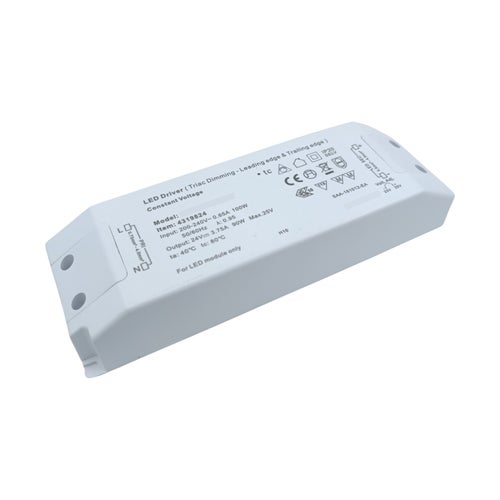 LED-muuntaja NOSTE 90W 24V, Triac-himmennys