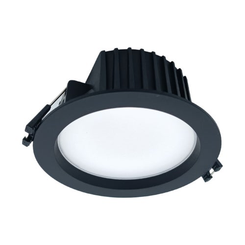 LED-alasvalo IISI-A, 8W, 730-820lm, &Oslash;106*47mm, musta