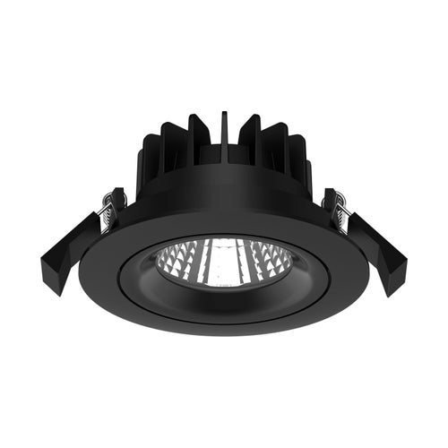 LED-alasvalo KOKOA 6W &Oslash;80*35mm, musta
