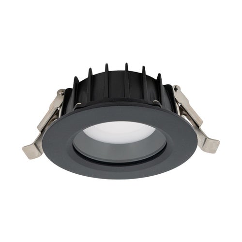LED-alasvalo KATE 13W, &Oslash;110*51mm, IP65/IP65, musta