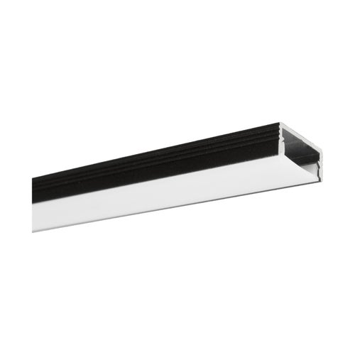 PINNALLA LED-profiili kannella, 2250x16x7mm, musta