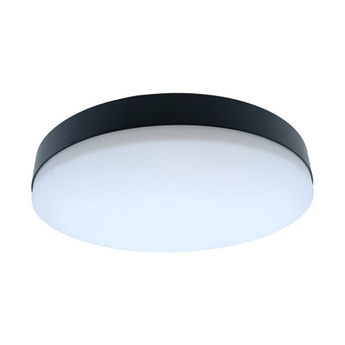Yleisvalasin AAMU 12W, 1440lm, &Oslash;275*65mm, IP54, musta