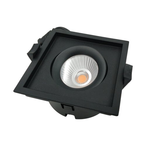 DALI LED-alasvalo KAIDA 10W 95*95*53mm CRI97, musta