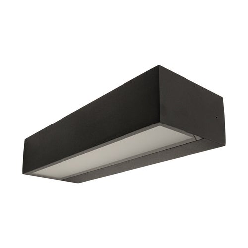 Sein&auml;valaisin JANA 15W alas tai yl&ouml;s, 300x100x60mm, musta