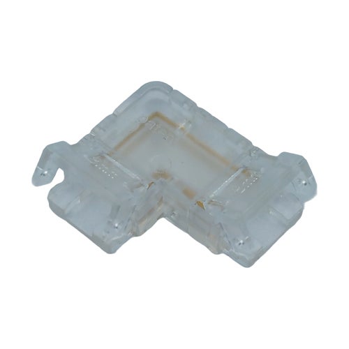 L-kulmaliitin 2pin, 8mm LED-nauhalle