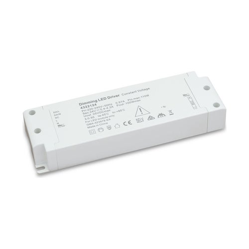 LED-muuntaja DALO 100W 24V, DALI/painonappiohjaus