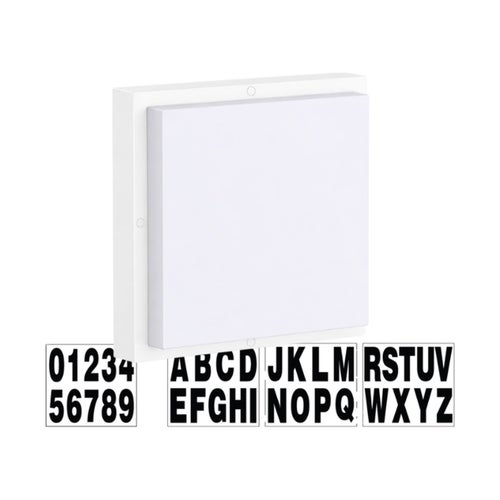 Numerovalaisin NEKO 10W 250x65mm IP65, valkoinen
