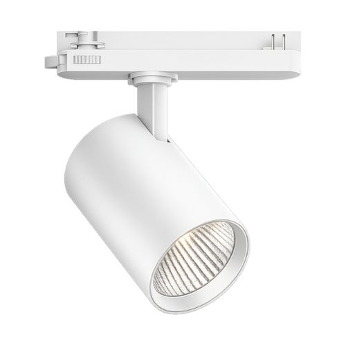 Kiskovalaisin VECTOR 3-vaihe 32W-25W ⌀83x158mm, valkoinen