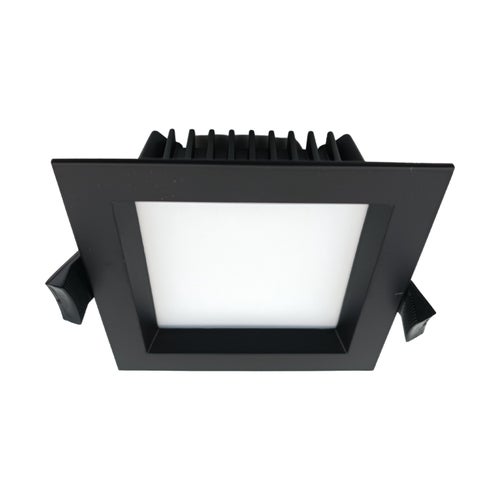 LED-alasvalo NODI 13W 930lm 110x110x44mm, musta
