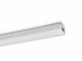 Katso PINNALLA LED-profiili kannella, 2250x16x7mm, hopea