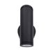 Sein&auml;valaisin SYKLO 10W, yl&ouml;salas, 890lm, 170x60x105mm, musta