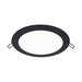 LED-paneeli RANDI-3 18W 1630lm &Oslash;224mm, musta