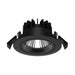 LED-alasvalo KOKOA 10W &Oslash;95*49mm, musta