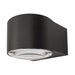 Sein&auml;valaisin KAARIA 8W alas tai yl&ouml;s 890lm 130x113x95mm, musta