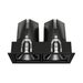 Alasvalo GENEC 2x15W 147x81x94mm, musta